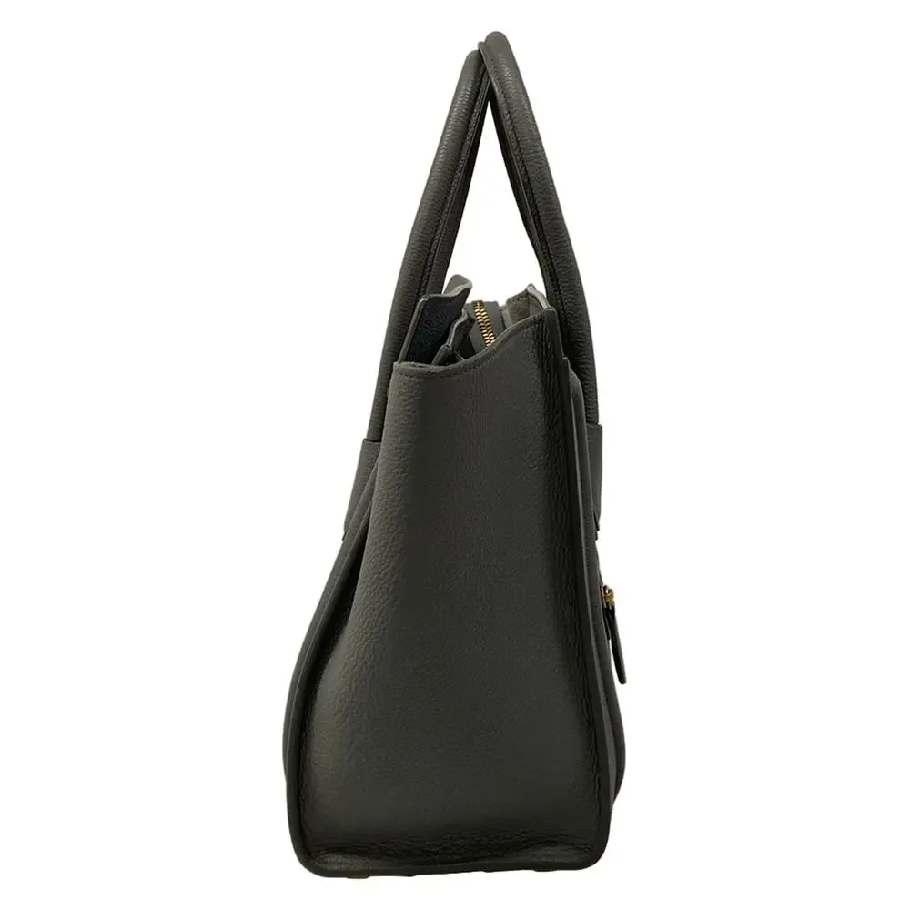Celine Luggage Micro Shopper Handbag